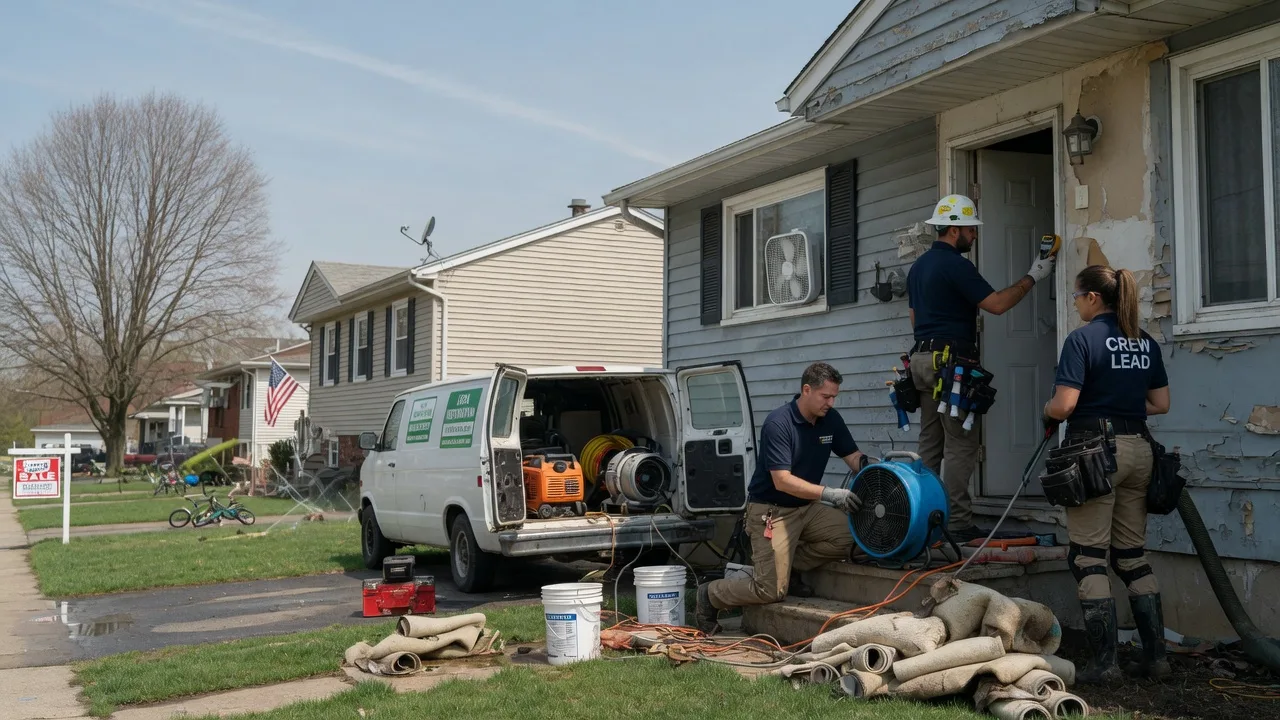 Flood Cleanup in Nocona, TX near me