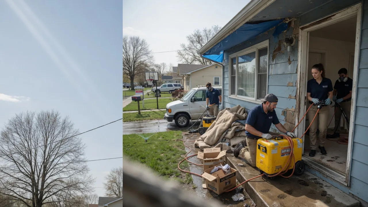Basement Flood Cleanup in Nocona, TX near me